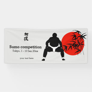 Banderoles Concours de Sumo