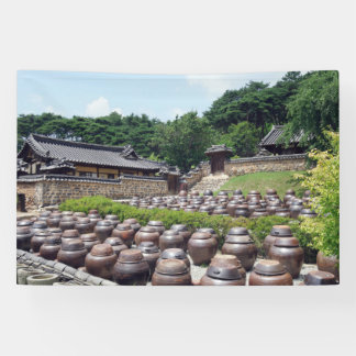 Banderoles Conçu avec une photographie de la Corée du Sud, Im