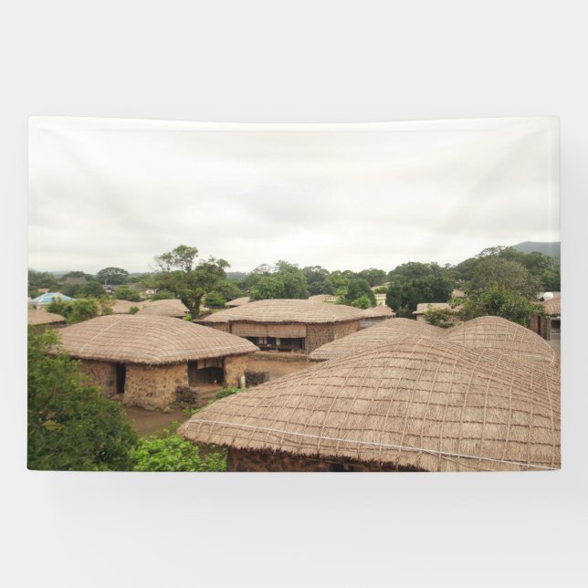 Banderoles Conçu avec une photographie de la Corée du Sud, Im (Horizontal)