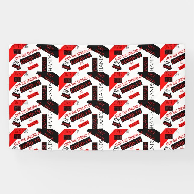 BANDEROLES CORONA VIRUS (Horizontal)