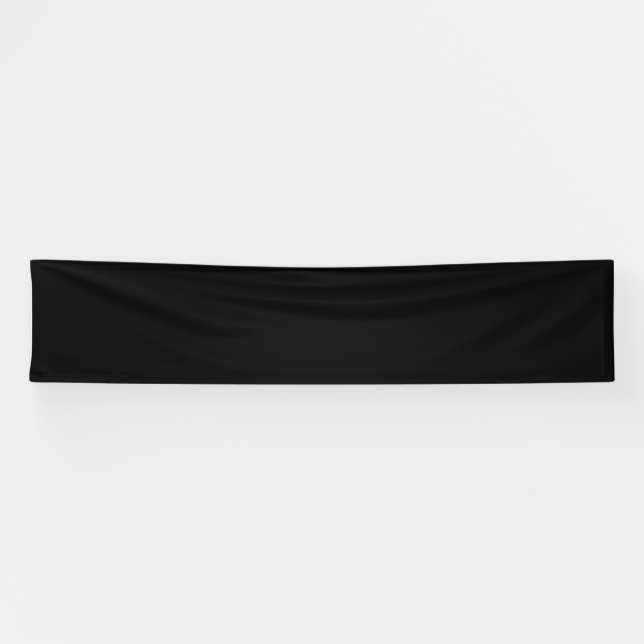 Banderoles couleur noir (Horizontal)