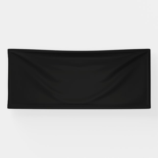 Banderoles couleur noir (Horizontal)