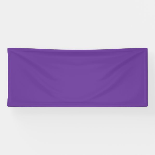 Banderoles couleur rebecca violet (Horizontal)