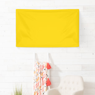 Banderoles Couleur uni jaune du bus scolaire