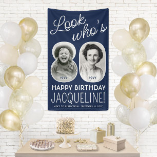 Banderoles Couleurs DIY • Joyanniversaire 80 ans Fête 2 Photo