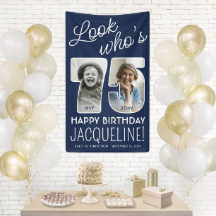 Banderoles Couleurs DIY • Joyeux 75e Anniversaire 2 Photo