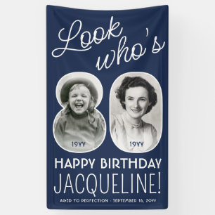 Banderoles Couleurs DIY • Joyeux 80e Anniversaire 2 Photos