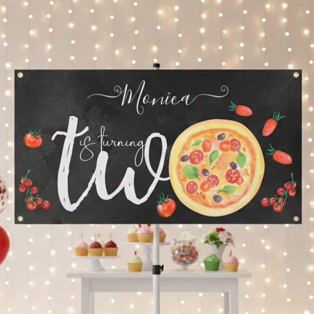 Banderoles Coupe de plaisir, deuxième anniversaire (Créateur téléchargé)