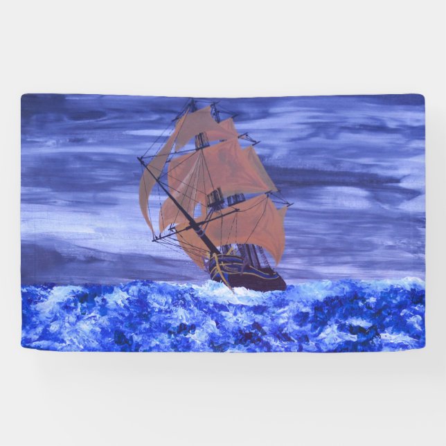 Banderoles Coureur de tempête (Horizontal)