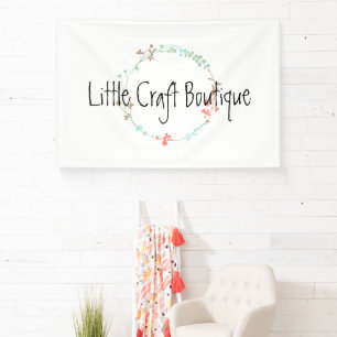 Banderoles Couronne de fleurs sauvages élégante en ligne