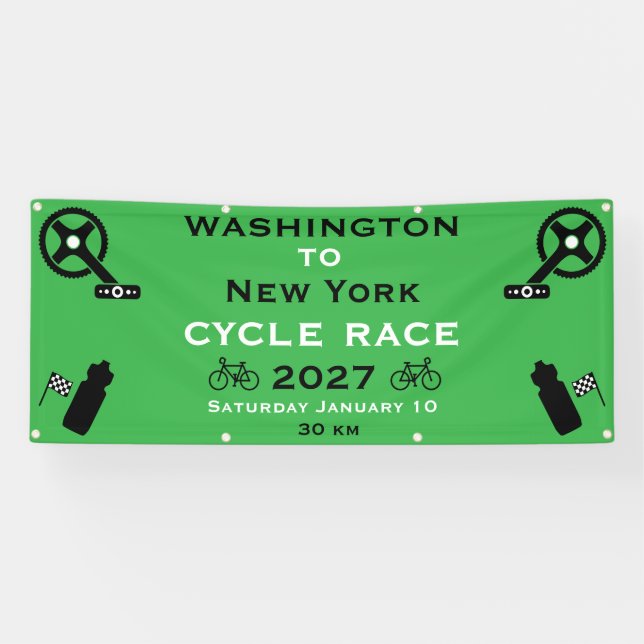 Banderoles Course cycliste (Horizontal)