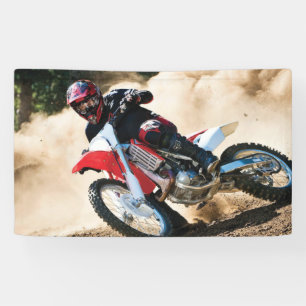 Banderoles coussin de motocross