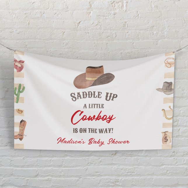 Banderoles Cowboy Western Rodeo Wild West Baby shower (Créateur téléchargé)