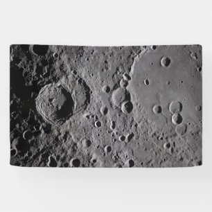 Banderoles Cratères lunaires Artemis II