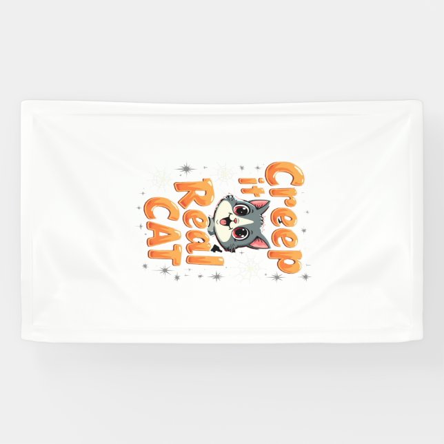 Banderoles Creep It Real Chat 2 (Horizontal)