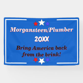 Banderoles Créer une campagne de candidat politique personnal