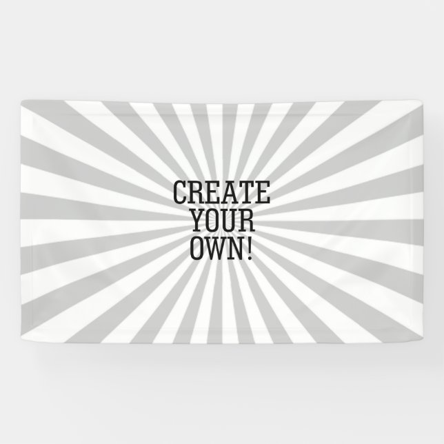 Banderoles Créez facilement vos propres dans une étape pour 1 (Horizontal)