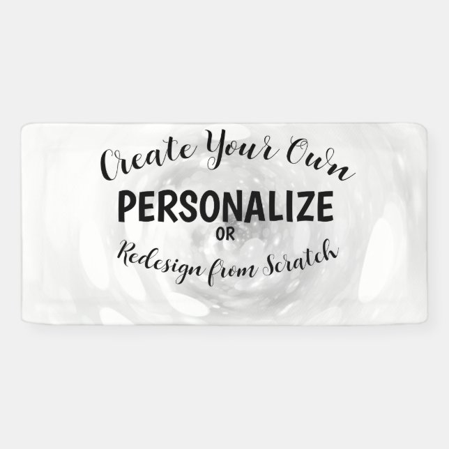 Banderoles Créez Votre Propre (Horizontal)