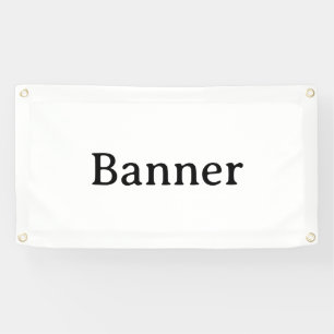 Banderoles Créez votre propre extérieur 1,6' x 3'