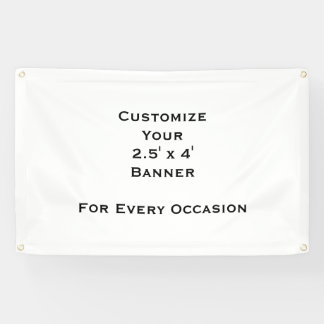 Banderoles Créez votre propre extérieur de 76x122 cm avec œil