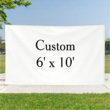 créez votre propre vinyle personnalisé 6' x 10' ex