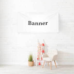 Banderoles Créez Votre Propre Vinyle Personnalisé Simple 1,2