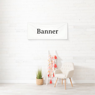 Banderoles Créez Votre Propre Vinyle Personnalisé Simple 2,5'