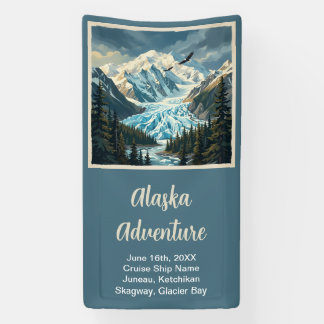 Banderoles Croisière d'été Alaska