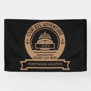 Banderoles Croisière lune de miel