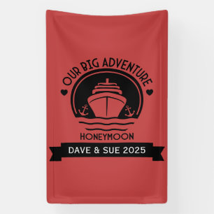 Banderoles Croisière lune de miel