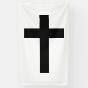 Banderoles Croix chrétienne