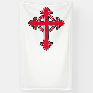 Banderoles Croix chrétienne