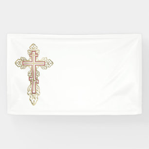 Banderoles Croix orthodoxe