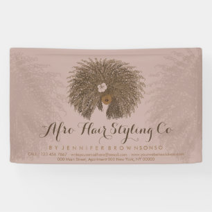 Banderoles Curl rose Afro Hair Styliste