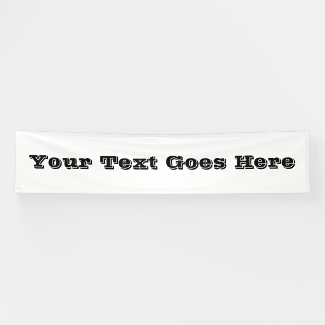 Banderoles Customisez-le ! (Horizontal)