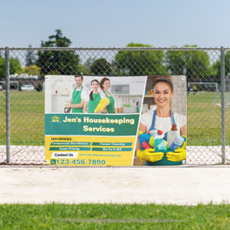 Banderoles Customize Commercial Residential Cleaning Services