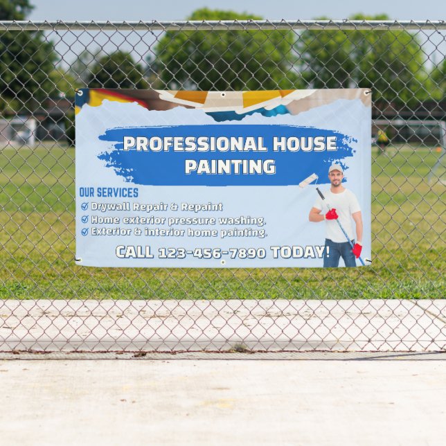 Banderoles Customize Professional House Painting Picture & Lo (En situation)
