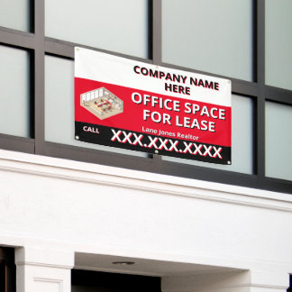 Banderoles Customize Retail Space For Lease Company Logo Buil