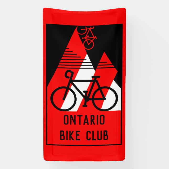 Banderoles Cyclisme Canada (Verticale)