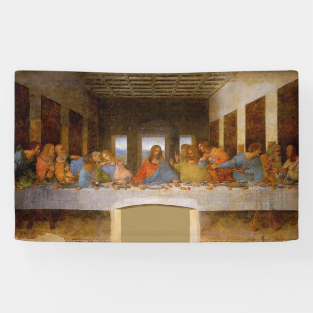Banderoles Da Vinci Dernier Supper Fine Art Classic (Horizontal)