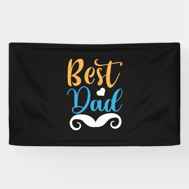 Banderoles Daddy Gift Best Papa (Horizontal)