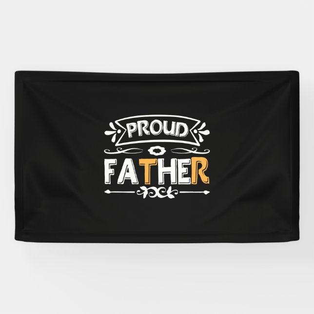 Banderoles Daddy Gift Fier Père (Horizontal)