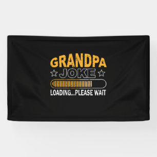 Banderoles Daddy Gift Grand-père Chargement S'Il Vous Plaît