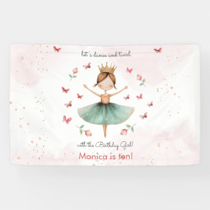 Banderoles Danse et tournoi mignon ballerine ballet enfant an