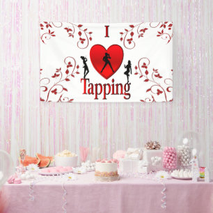 Banderoles Danse I Heart Tap