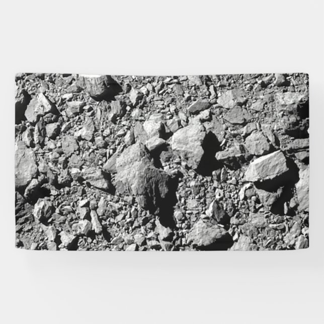 Banderoles DART Dimorphos Asteroid Moonlet Surface (Horizontal)