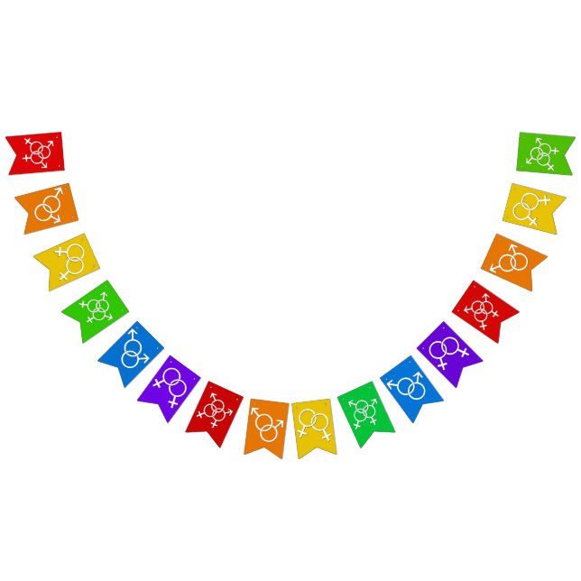 Banderoles de raccord Gay pride Indicateurs d'amou (Tout)