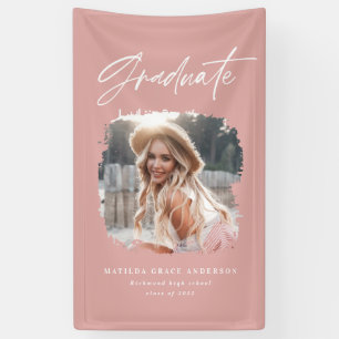 Banderoles Décor de la soirée de remise de diplômes de typogr