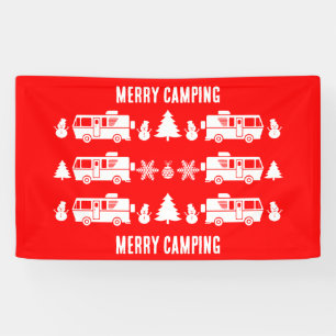 Banderoles Décor de Noël RV Motorhome