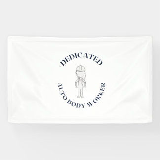 BANDEROLES DEDICATED AUTO BODY TECHNICIAN